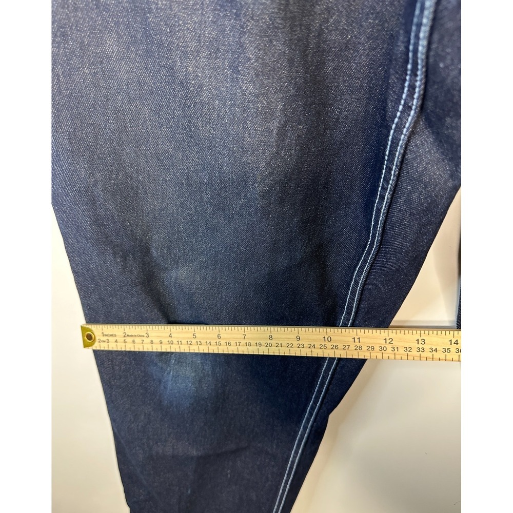 Southpole Authentic Collection Y2K Men's Baggy Wide Leg Jeans Dark Wash 32 x 33 - Picture 12 of 14